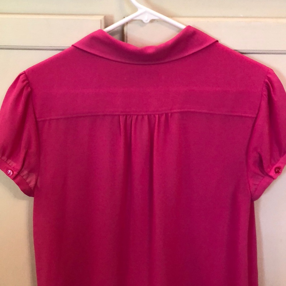 Ann Taylor Loft Basic Button Front Double Pocket M - image 8